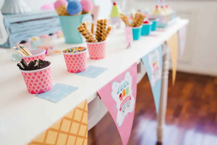 Eventos na sorveteria